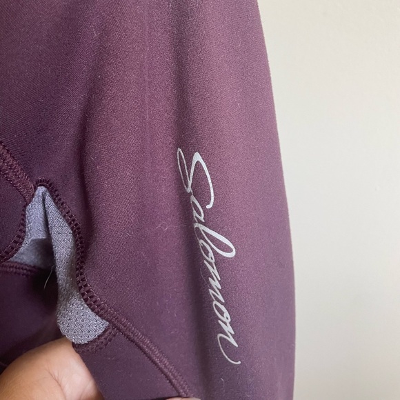 #123- SALOMON- Swift Midlayer Hoody Woman’s medium - Picture 4 of 8